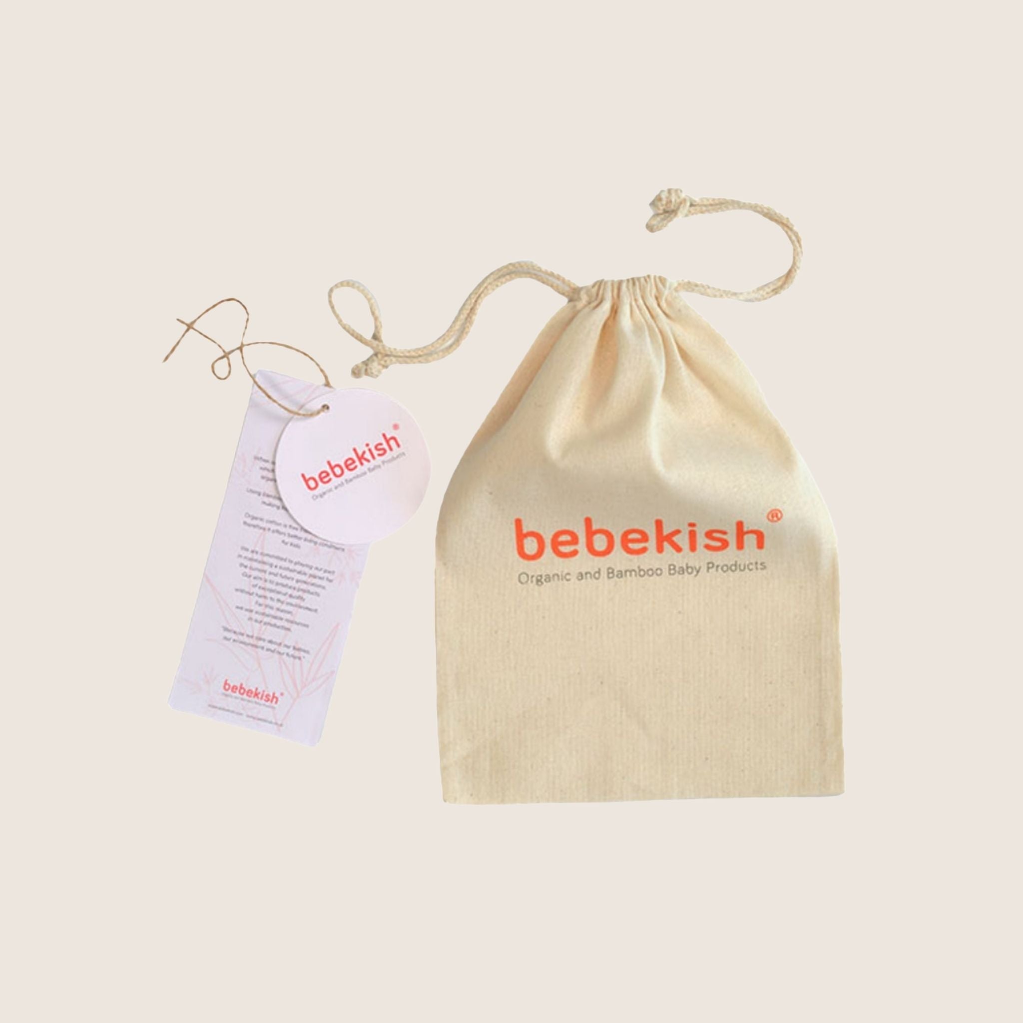 Peach Organic Baby Casual Jogger